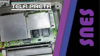 Super Famicom Versão Azeite - Tela Preta - DSP
