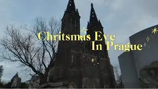 A Slow Christmas Eve | Vyšehrad Walk | Cooking | Cozy Night at Home