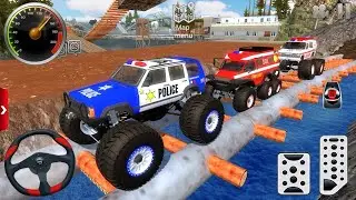 Impossible Car Stunts Driving  Extreme Dirt Racing Campers Monster Trucks 4x4 - Offrroad Outlawas 