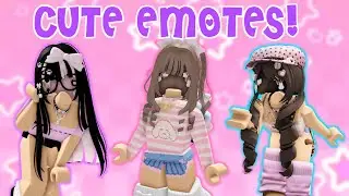 Cute UGC Emotes | Roblox Emote Update | Riivv3r