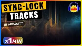 How to SYNC LOCK Tracks in Audacity
