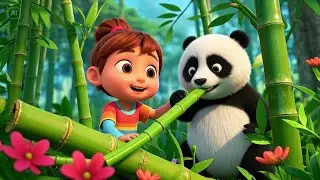 Panda Bear, Panda Bear, Spin Around! Rhyme Song | Popular Nursery Rhyme | Educational Kids Songs
