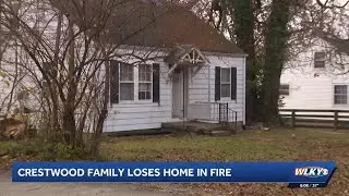 Crestwood family loses home in fire