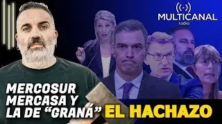 🔵EL HACHAZO 16/12/24 -  Mercosur Mercasa y la de Gran&aacute;