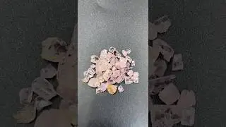 9.1 Gram Pure Color Natural Rare Pink Topaz Crystal From Katlang Pakistan