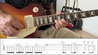 The Pusher Slash feat. Chris Robinson Solo with Tabs