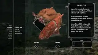 Skyrim Anniversary Edition - FULL BESTIARY (The Dragonborn's Bestiary Mod)