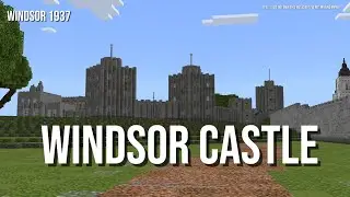I Built a castle in MINECRAFT | WINDSOR CASTLE
