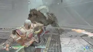 Watch me Kick the Shit out of Valkyrie OLRUN at Give me god of war difficulty 