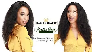 Hair to Beauty New Hair - Zury Human Hair Lace Front Wig!!! (RAELA)😆😁😆
