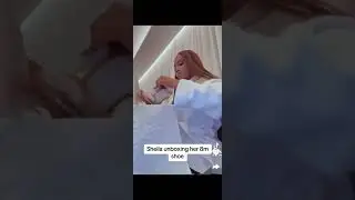 Ugandan socialite Sheila Gashumba showed off her expensive shoes on social media last time