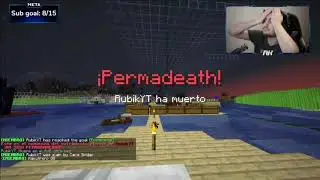 #PermaDeathSMP / MUERTE de RUBIK en PermaDeath