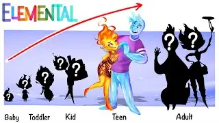 Elemental Growing Up, Baby-Adult Transformations | Fashion Wow