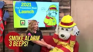 Fire Prevention with Sparky - Fire Safety Sounds & Safe Escape