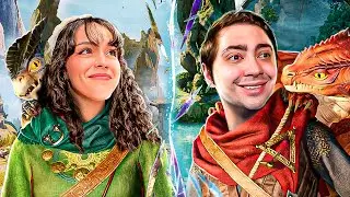 O MUNDO DOS DRAG&Otilde;ES! - SPLIT FICTION COM A MAETHE - Parte 4