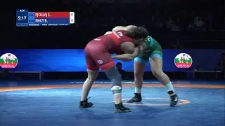 BRONZE WW - 76 kg: E. PJOLLAJ (ITA) v. B. NAGY (HUN)