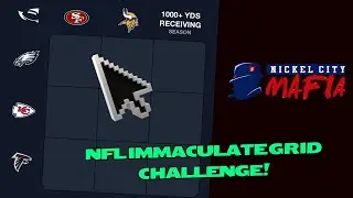 NFL Immaculate Grid  Quest For the Lowest Rarity Score