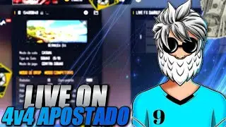 🔥FREE FIRE AO VIVO🔥CAMPE + Xtreeino +4X4- CAPIT&Atilde;O MOBILE 🔥Live on 🔥#6k#LOUD#FLUXO