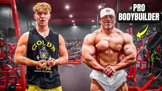 21 Year Old Natural VS Pro Bodybuilder
