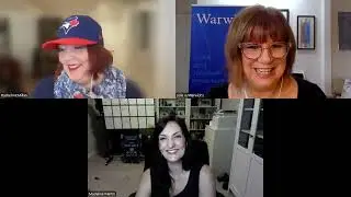 Madeline Martin discussing THE SECRET BOOK SOCIETY with Rachel McMillan