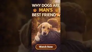 Why Dogs Are Man&rsquo;s Best Friend 🐾❤️ (Science & Loyalty Explained) #shorts