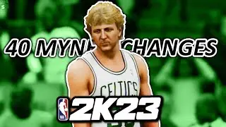 40 NEW CHANGES For NBA 2K23
