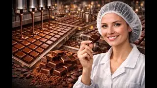 How Chocolate Is Made in a Factory | Complete Production Process (Full Video)
