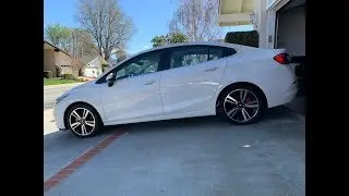Added a few mods, I mean customizations to the 2018 Cruze LT.