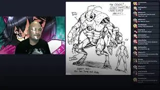 Friday Live Drawing Stream! Drawing Alberto Melendez's THE CRICKET