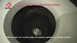 🌟High Performance Plastic PP PE Film Densifying Agglomerator Granulator🌟