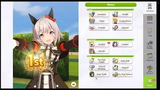 (Umamusame) ปั้น Curren chan build สู้ URA+Legend Sprint race build  มือใหม่อยากลอง Pretty Derby