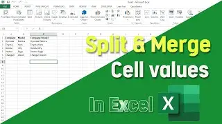 Split and Merge Cell values in Spreadsheet/ Excel | TutorialsPlus