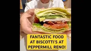 Завтрак в BISCOTTI'S в PEPPERMILL в Рено! Что мы думаем об этом??? #шорты