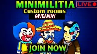 Mini Militia Live Stream|Now Giveaway