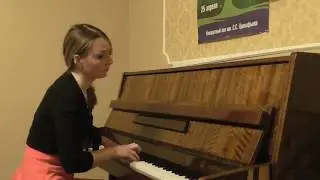 Полина Шубникова,  Л.В. Бетховен  соната оп.31 №2 d- moll,