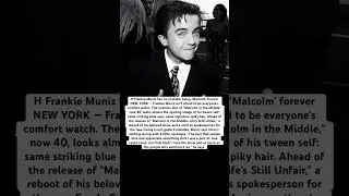 #FrankieMuniz #MalcolmInTheMiddle #TVIcon #90sKids #ChildStar #Hollywood #Throwback #PopCulture