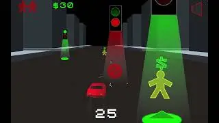 3D car driver flash game