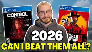 My Gaming Backlog Goals for 2026