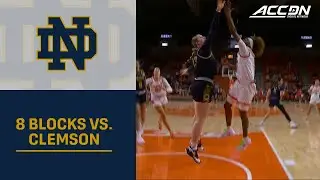 Notre Dame Shows Their Defensive Fight With 8 Blocks