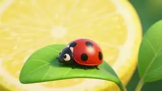 Bright Lemon Leaf and the Ladybug Song 🍋🐞🎵 | Gentle Kids Rhyme