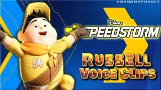 Все озвученные клипы Рассела • Disney Speedstorm • Все озвученные реплики • 2023