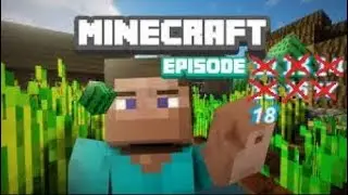 Minecraft survival 1.11.2 (Day 98) EP 18 - IRON FARM PROGRESS