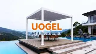 UOGEL M2-S Series Factory Competitive Price Waterproof Manual Aluminum Pergola