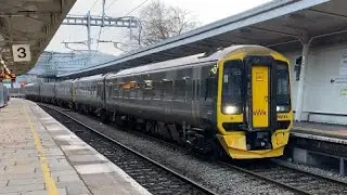 Class 158 Sprinter | 158745 + 158959 | Great Western Railway | Newport | 25/11/22