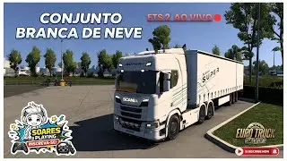 ETS 2 1.57 🔴 CONJUNTO BRANCA DE NEVE ACELERANDO FORTE NA EUROPA | AO VIVO