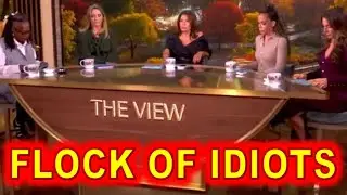 IDIOTS on The View INSULTS Wrong VICTIM Deflecting 