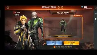 I got rampage plague panthon bundle from new rampage legion event ..Garena free fire