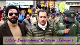 Kishtwar Administration gears up the Anti-Encroachment Drive at Kishtwar