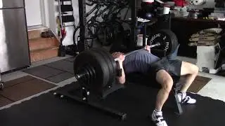 350lb Bench (double bodyweight)