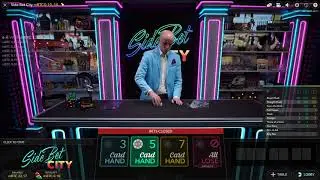Side Bet City! New game on evolution gaming! Back to Back Trips!